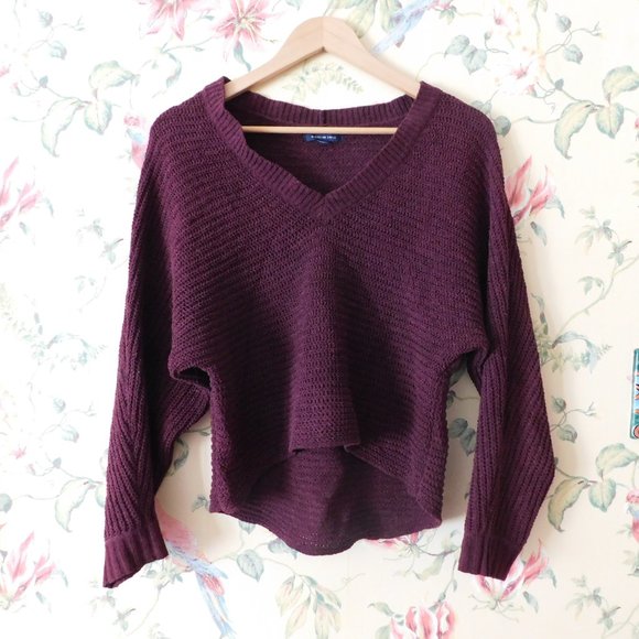 🦅 American Eagle Chenille Batwing Sweater 🍃🌳 - Picture 2 of 10